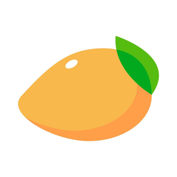 mango plochý kliparty vektor ilustrace - Vektor, obrázek