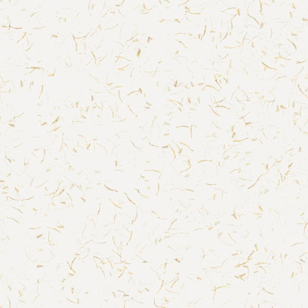 Kézzel készített fehér arany fém rizs megszórja papír textúra. Varrat nélküli washi lap háttér. Csillogó elmosódott esküvői textúra, csillogó írószer és szép fólia stílusú digitális luxus design elem. - Fotó, kép