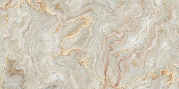 Gray and gold marble pattern. Abstract texture and background. 2D illustration - Photo, Image