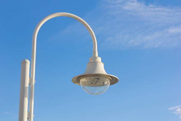 Street lamp in a public space with energy-saving lamps - Photo, Image