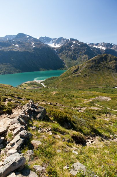 Besseggen Ridge in Jotunheimen National Park, Norway - Fotó, kép