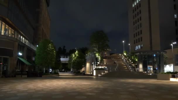Tokió Hibiya Yurakucho Éjszakai nézet 2021jún - Felvétel, videó
