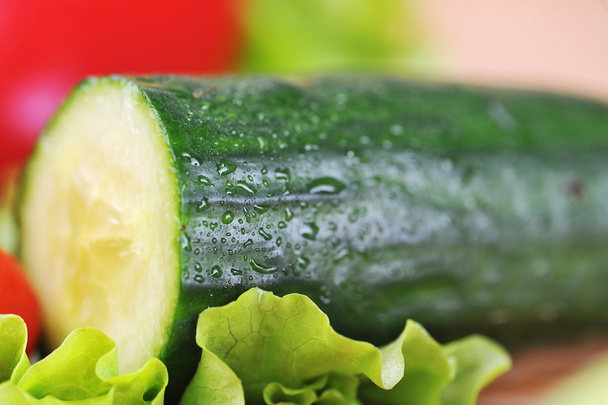 Green cucumber - Foto, Bild