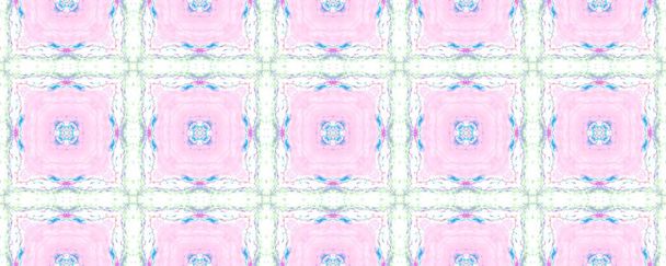 Portuguese Mosaic Dye. Spanish Geometric Pattern Tile. Liquid Ethnic Batik Print. Abstract Geometric Flower Ink. Peace Ornate Ethnic Drawing. Crazy Floral Boho Arabic Experiment Pattern. - Φωτογραφία, εικόνα