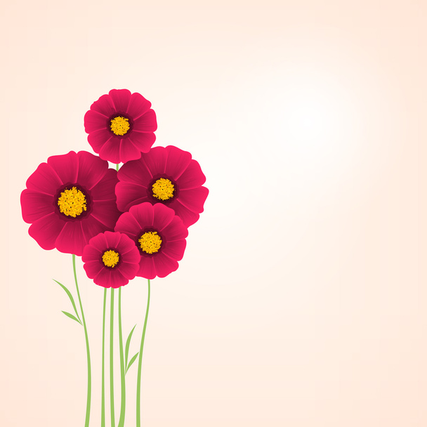 mooie bloemen Dahlia's. element voor ontwerp. - Vector, afbeelding