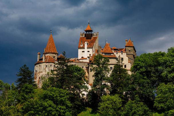 El castillo de salvado en Transilvania Rumania - Foto, Imagen