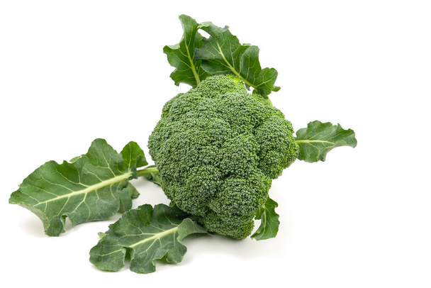 Broccoli vegetable isolated on white background. Healthy eating - Fotó, kép