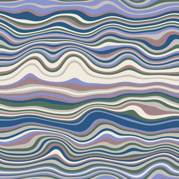 Diseño de patrón de superficie de rayas onduladas sin costuras para imprimir - Foto, Imagen