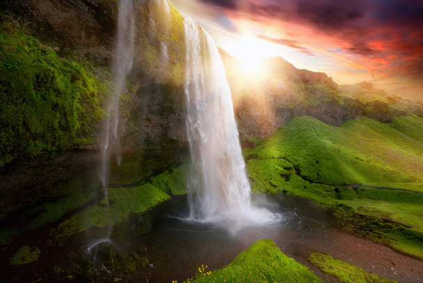 Seljalandsfoss waterfalls - Photo, Image