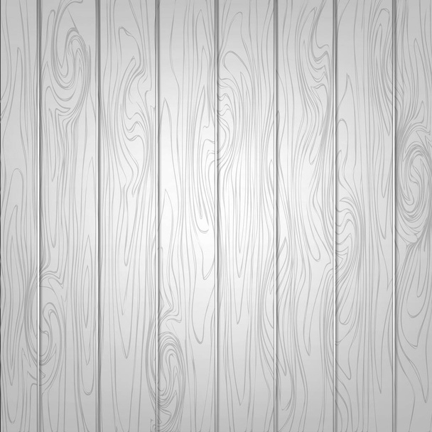 Fondo de madera gris de tablones vector eps 10 - Vector, Imagen