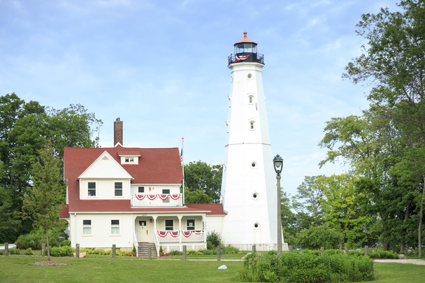 Lighthouse in Milwaukee, Wisconsin - Photo, Image