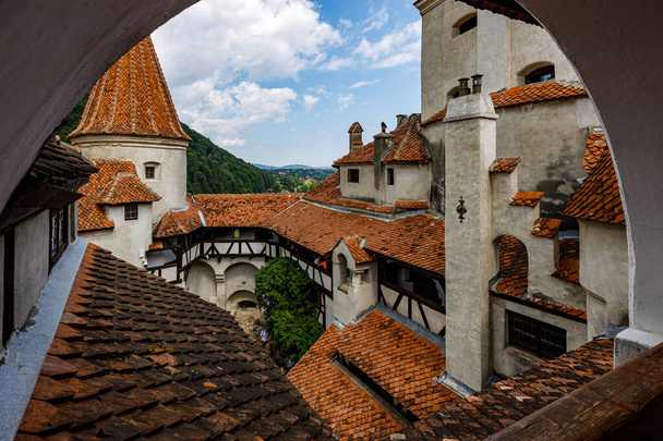 Замок отрубей в Трансильвании Румыния - Фото, изображение