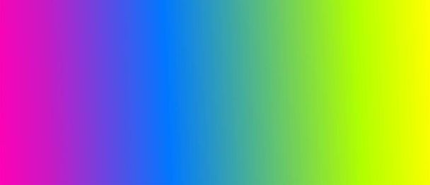 グラデーションベクトル虹ネオン酸タイは、多色の明るい柔らかいぼやけたバナーの背景を染色しました。壁紙ウェブサイトテンプレートbackdrop.Logoフレームウェブ表面。ピンク紫色の青緑色の黄色。DIY - ベクター画像