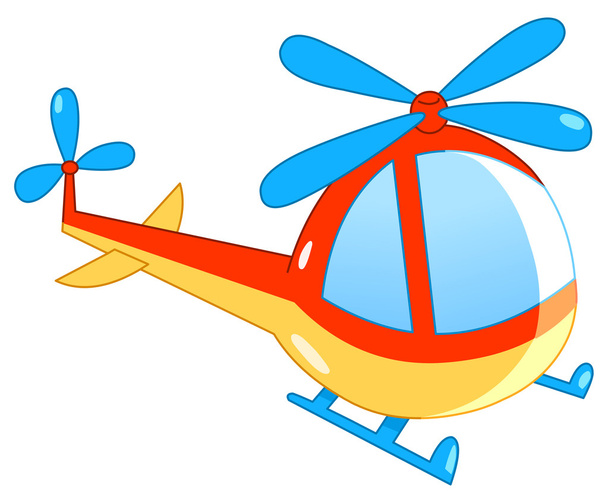Hubschrauber - Vektor, Bild