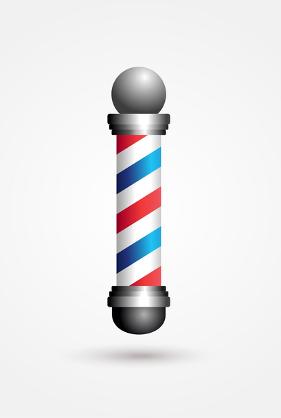 barbería poste - Vector, imagen