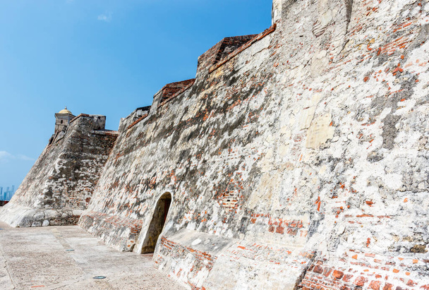 The Castillo San Felipe de Barajas is a fortress in the city of Cartagena, Colombia, South America. - Fotografie, Obrázek