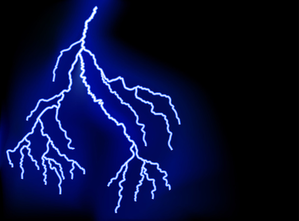 Lightning. - Vektor, Bild