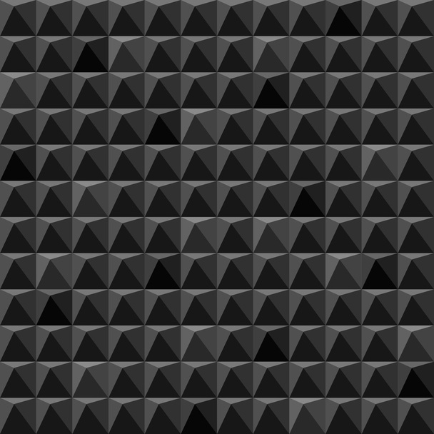 Abstract black cubes geometric background - Vector, Image