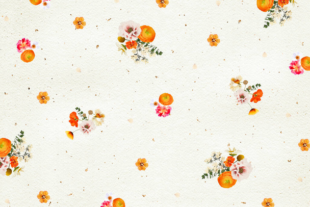 floral abstract retro background  - Photo, image