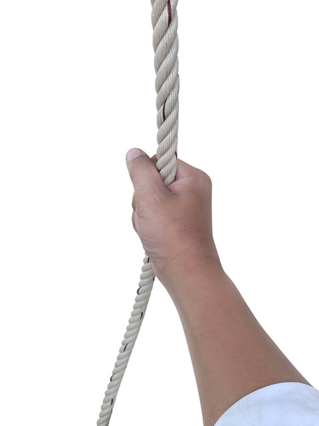 Rope isolated on white background - Photo, image
