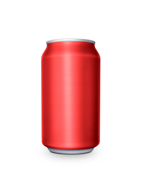 Aluminum cans on white background For design - Foto, Bild