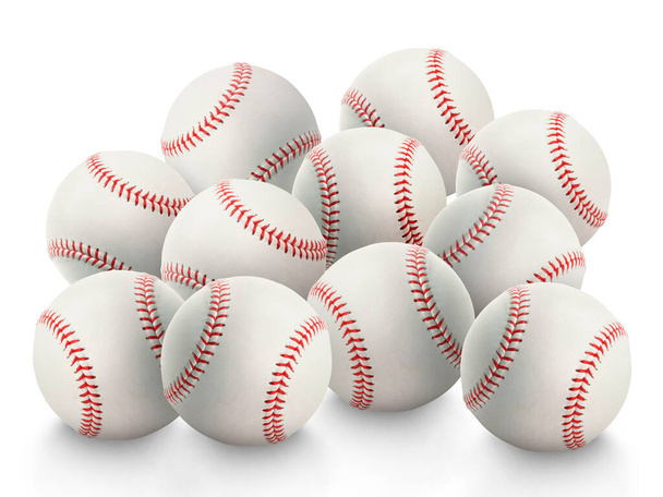 Baseball isolated on white background - Фото, изображение