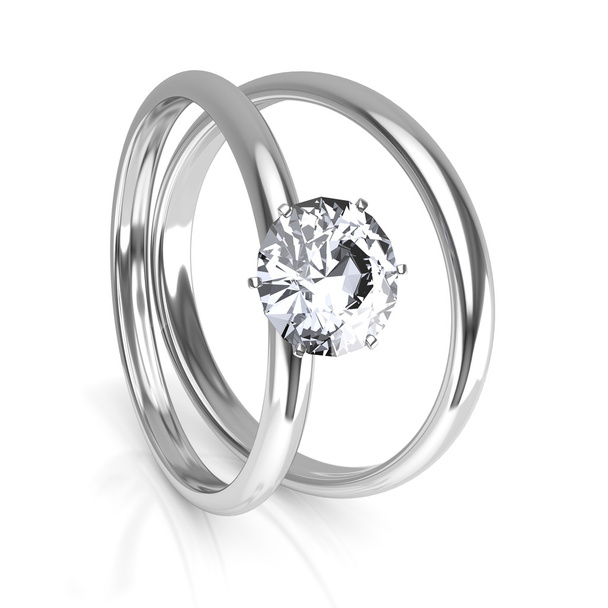 pierścionki zaręczynowe - Zdjęcie, obraz