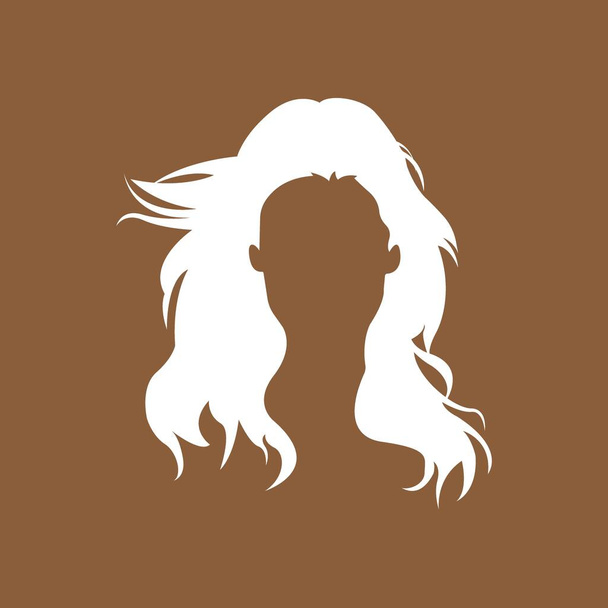 Hair icon vector illustration symple design. - Vector, Image