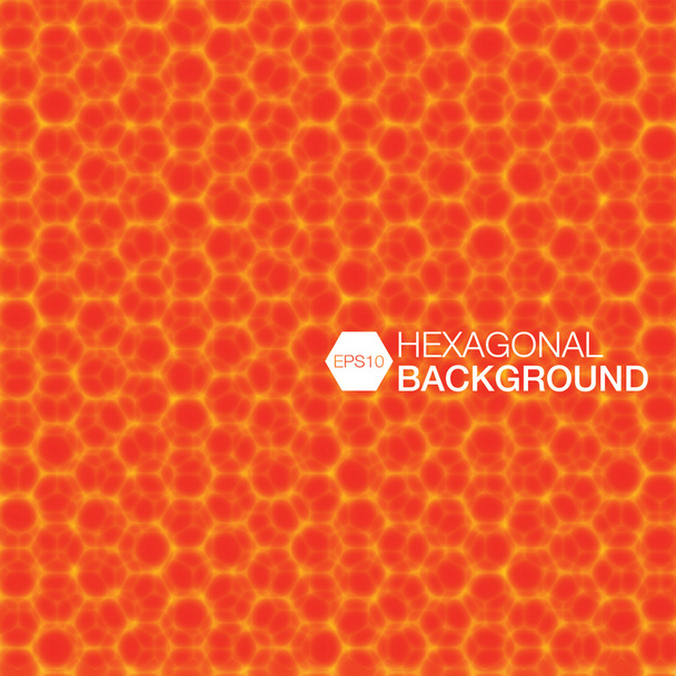 simple colorful background consisting of hexagons - Vector, imagen