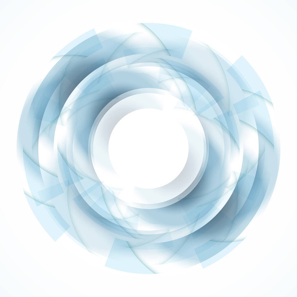 Geometric frame from circles, vector abstract background, wallpaper - Διάνυσμα, εικόνα