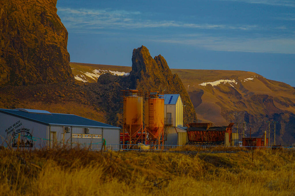 Islandeses pico paisaje urbano. Ubicación del disparo: Islandia - Foto, Imagen