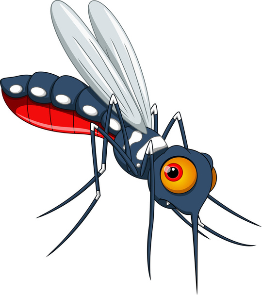 κουνουπιών κινουμένων σχεδίων - Διάνυσμα, εικόνα