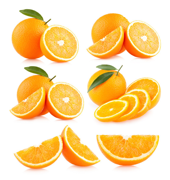 6 orangefarbene Bilder - Foto, Bild
