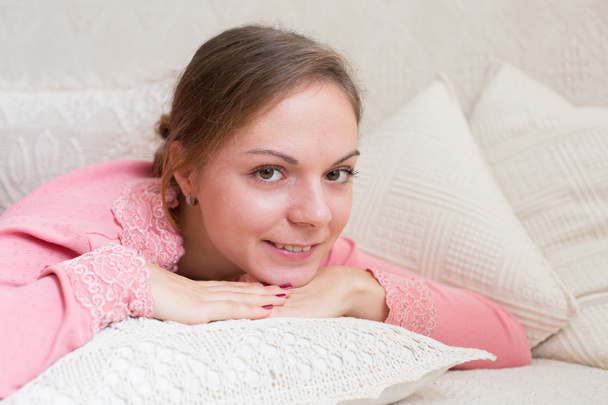 Young woman relaxing at home - Photo, image