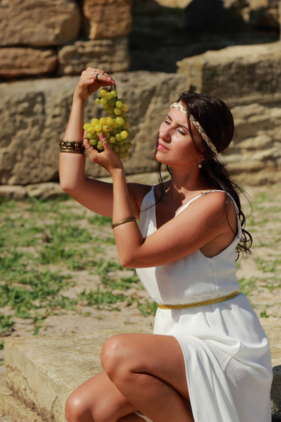 Yunan tarzı kadın - Fotoğraf, Görsel