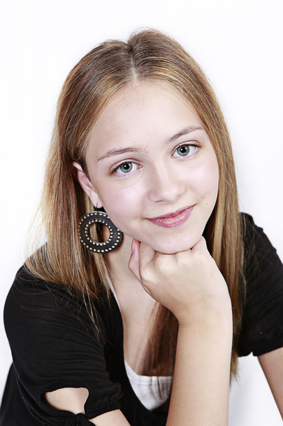 Young Girl in studio posing - Foto, Bild