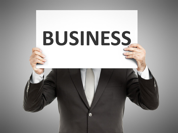 business man message - Foto, imagen