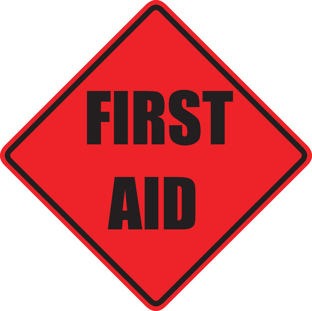 Signo de primeros auxilios
 - Foto, imagen