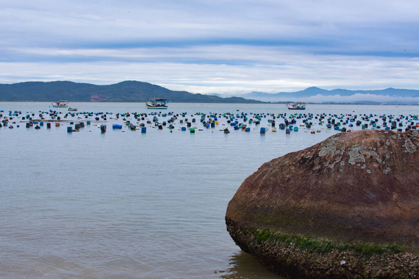 Beautiful landscape in Governador Celso Ramos, Welcome Beach in Santa Catarina, Brazil - Photo, Image