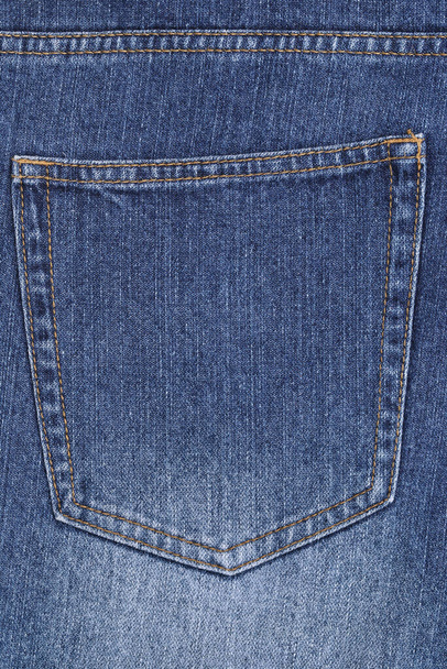 сині джинси з задньою кишенєю як фон, крупним планом
  - Фото, зображення