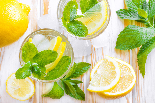 Lemon drink - Photo, Image