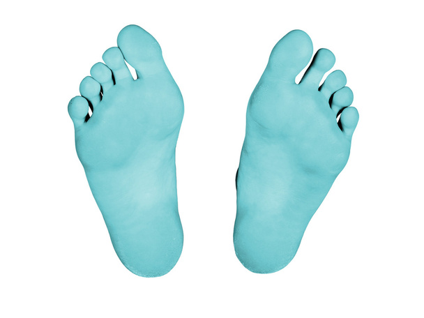 pés isolados
 - Foto, Imagem
