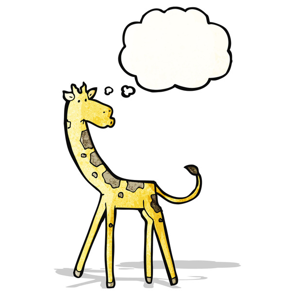 Zeichentrickgiraffe - Vektor, Bild