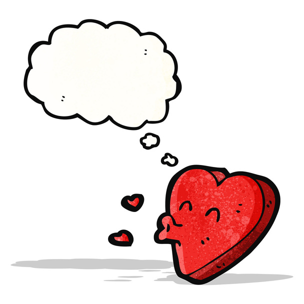 drôle dessin animé amour coeur
 - Vecteur, image