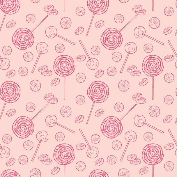 Bonbons pattern. - Vector, Image