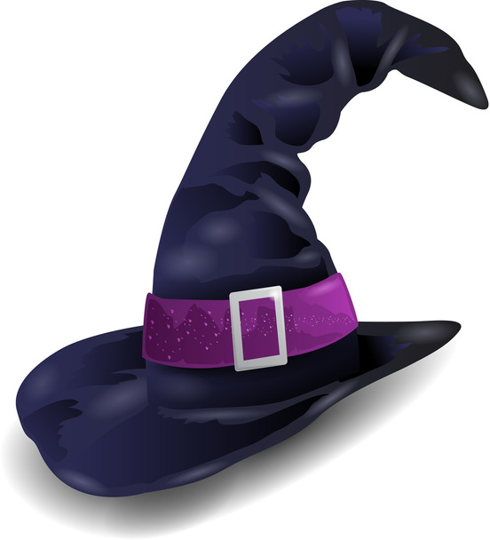 Sombrero de bruja
 - Vector, imagen