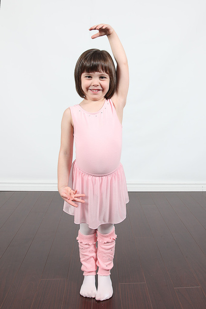 Little dancer girl posing - Фото, зображення