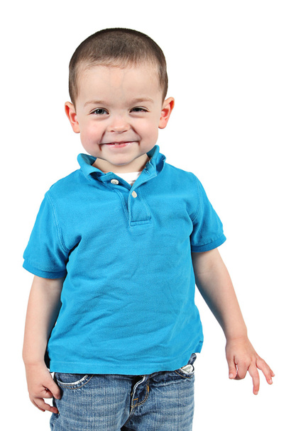 Baby boy posing for camera - Φωτογραφία, εικόνα