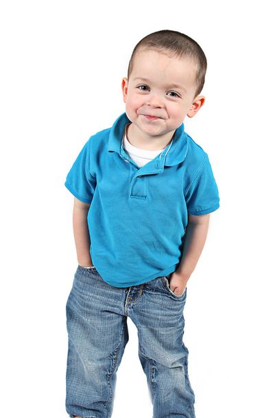 Baby boy posing for camera - Fotoğraf, Görsel