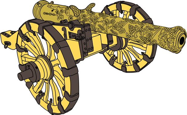 canhão de artilharia vetor
 - Vetor, Imagem